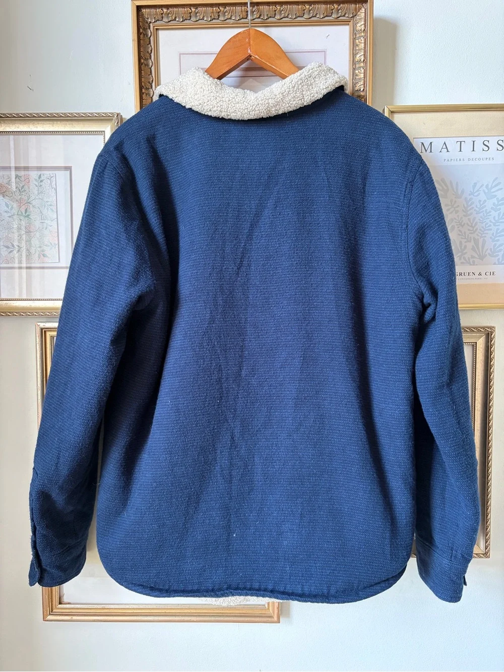 Marine Layer Sherpa-Lined Camping Shirt Medium/Large